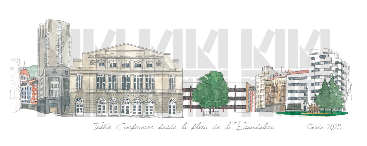 Lámina de Campoamor