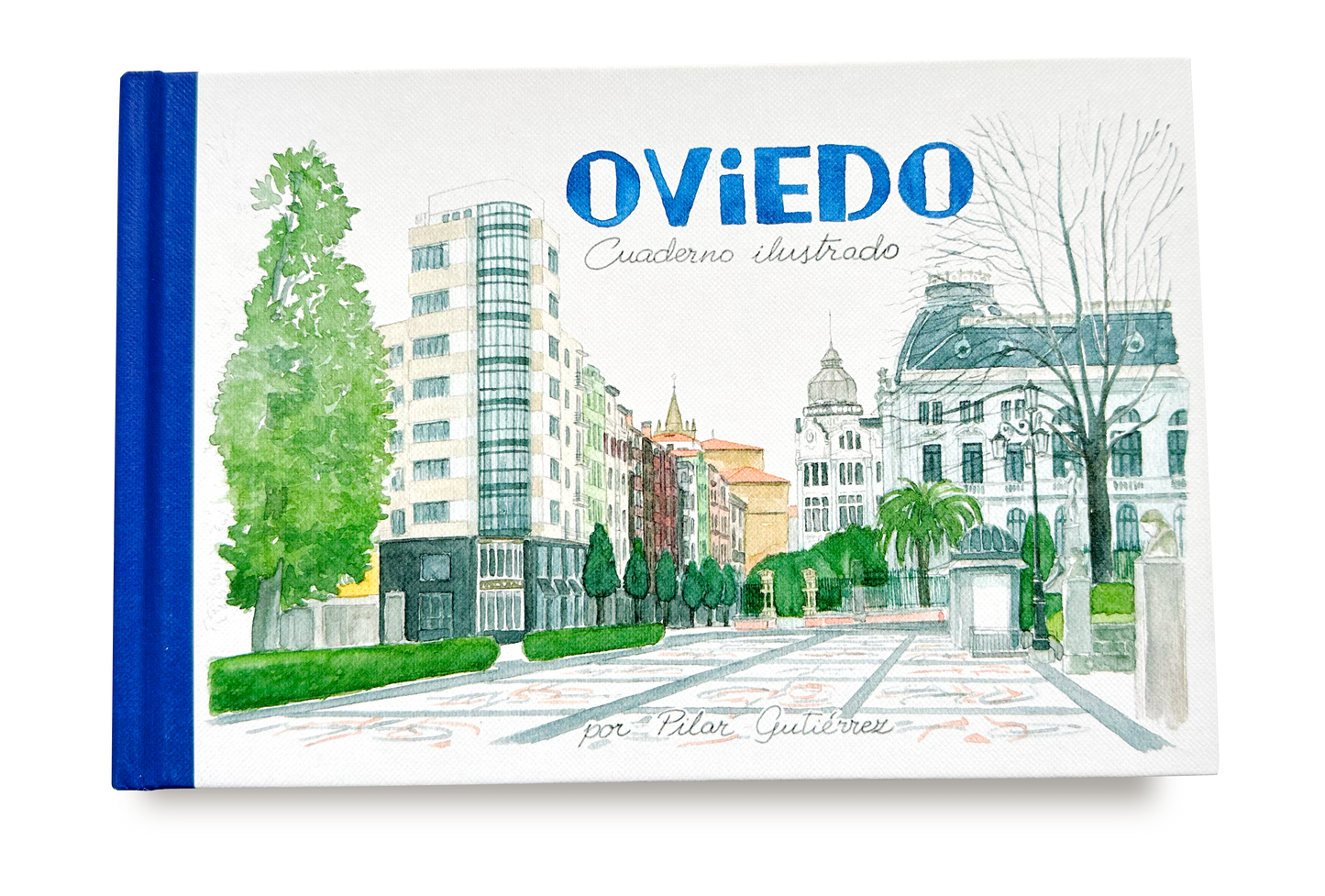 Oviedo, Cuaderno Illustrado por Pilar Gutiérrez