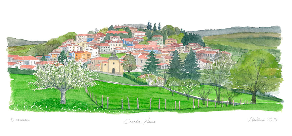 Lámina de Ceceda.