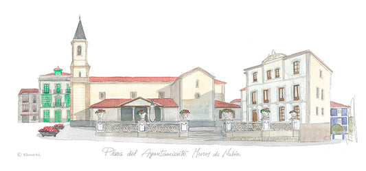 Plaza del Ayuntamiento de Muros del Nalón