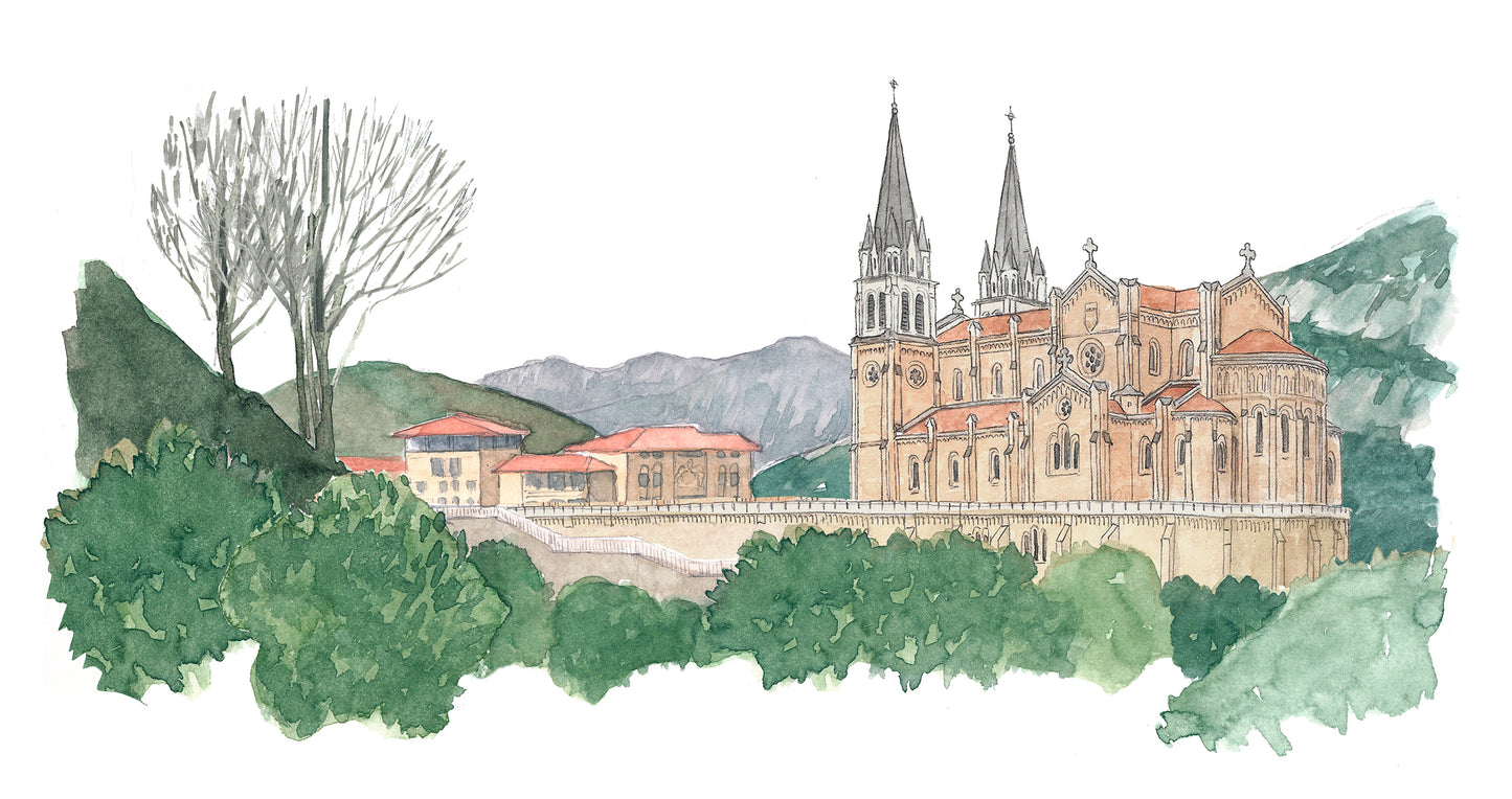 Asturias, Cuaderno Illustrado por Pilar Gutiérrez
