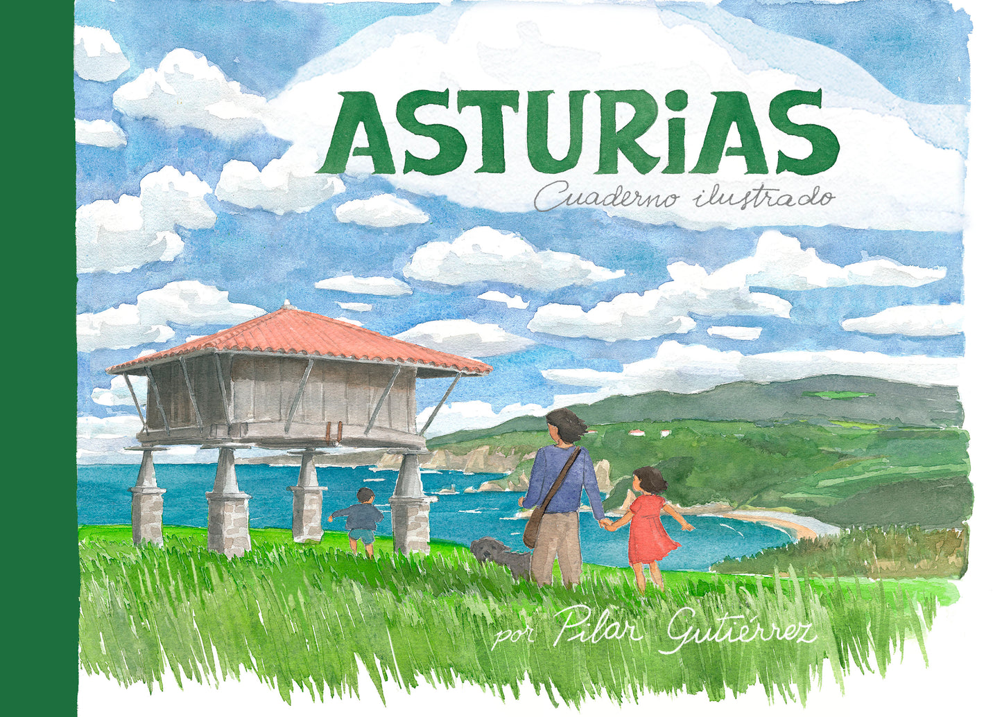 Asturias, Cuaderno Illustrado por Pilar Gutiérrez